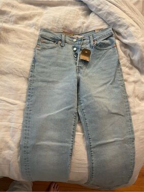 Signature by Levi Strauss Light Blue Straight Leg Jeans